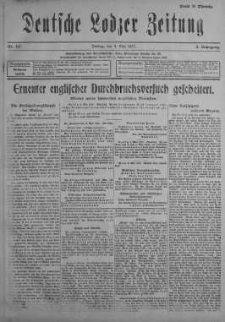 Deutsche Lodzer Zeitung 4 maj 1917 nr 121