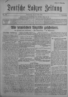 Deutsche Lodzer Zeitung 10 maj 1917 nr 127