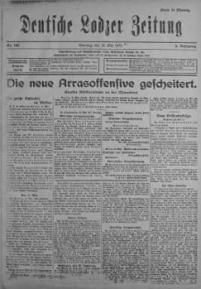 Deutsche Lodzer Zeitung 13 maj 1917 nr 130