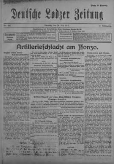 Deutsche Lodzer Zeitung 15 maj 1917 nr 132