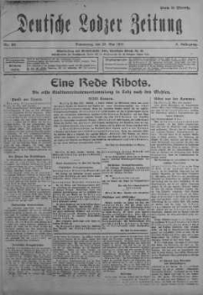 Deutsche Lodzer Zeitung 24 maj 1917 nr 141