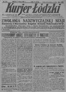 Kurjer Łódzki 1930 IV, Nr 177 - 238