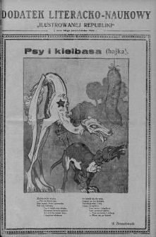 Dodatek Literacko-Naukowy 28 październik 1928
