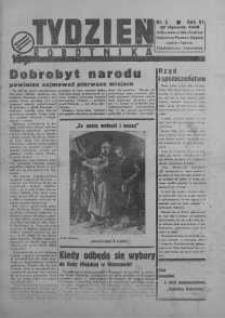 Tydzień Robotnika 30 styczeń R. 6. 1938 nr 5