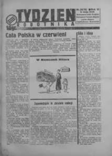 Tydzień Robotnika 8 maj R. 6. 1938 nr 20