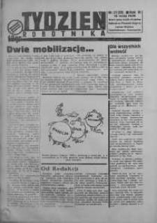 Tydzień Robotnika 15 maj R. 6. 1938 nr 21