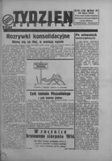 Tydzień Robotnika 24 lipiec R. 6. 1938 nr 31