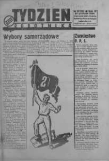 Tydzień Robotnika 25 grudzień R. 6. 1938 nr 53
