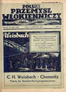 Polski Przemysł Włókienniczy 24 grudzień R. 3. 1929 nr 26