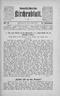 Evangelisch-Lutherisches Kirchenblatt 18 lipiec 1900 nr 14