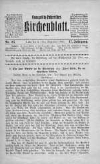 Evangelisch-Lutherisches Kirchenblatt 2 grudzień 1900 nr 23