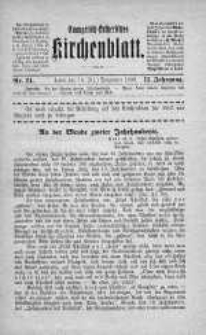 Evangelisch-Lutherisches Kirchenblatt 18 grudzień 1900 nr 24