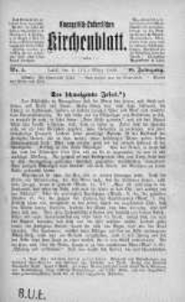 Evangelisch-Lutherisches Kirchenblatt 2 marzec 1902 nr 5