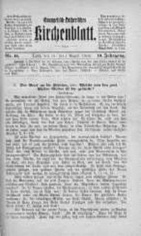 Evangelisch-Lutherisches Kirchenblatt 18 sierpień 1902 nr 16