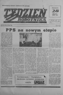 Tydzień Robotnika 28 marzec R. 8. 1948 nr 13/14