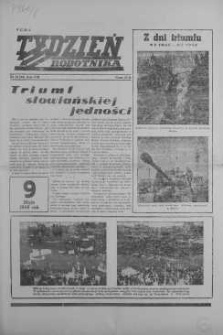 Tydzień Robotnika 9 maj R. 8. 1948 nr 19