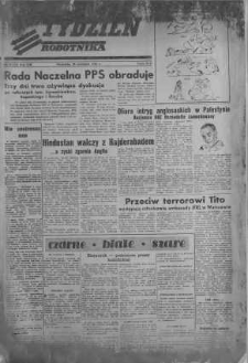 Tydzień Robotnika 26 wrzesień R. 8. 1948 nr 39
