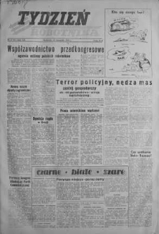 Tydzień Robotnika 21 listopad R. 8. 1948 nr 47