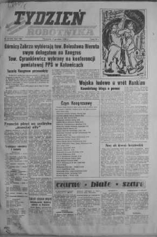 Tydzień Robotnika 1 grudzień R. 8. 1948 nr 49