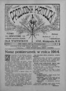 Przewodnik Katolicki : tygodnik łódzki : pismo oświatowe, polityczno-społeczno-literackie dla wszystkich 3 styczeń R. 2. 1914 nr 1