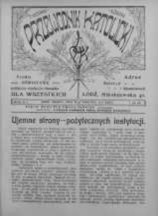 Przewodnik Katolicki : tygodnik łódzki : pismo oświatowe, polityczno-społeczno-literackie dla wszystkich 18 kwiecień R. 2. 1914 nr 16