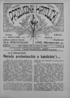 Przewodnik Katolicki : tygodnik łódzki : pismo oświatowe, polityczno-społeczno-literackie dla wszystkich 9 maj R. 2. 1914 nr 19