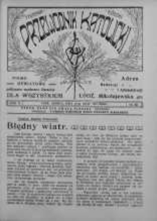 Przewodnik Katolicki : tygodnik łódzki : pismo oświatowe, polityczno-społeczno-literackie dla wszystkich 15 maj R. 2. 1914 nr 20