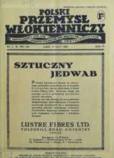 Polski Przemysł Włókienniczy 17 luty R. 6. 1932 nr 4