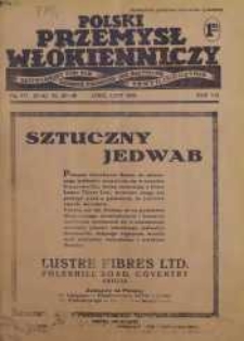 Polski Przemysł Włókienniczy luty R. 8. 1934 nr 3/4 (171)