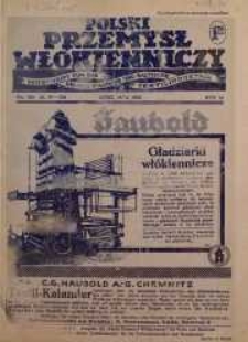Polski Przemysł Włókienniczy maj R. 9. 1935 nr 185