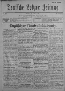 Deutsche Lodzer Zeitung 5 czerwiec 1917 nr 152
