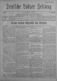 Deutsche Lodzer Zeitung 10 czerwiec 1917 nr 157