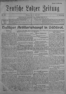 Deutsche Lodzer Zeitung 11 czerwiec 1917 nr 158