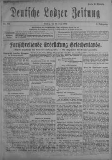 Deutsche Lodzer Zeitung 15 czerwiec 1917 nr 162