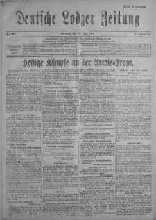 Deutsche Lodzer Zeitung 17 czerwiec 1917 nr 164