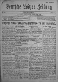 Deutsche Lodzer Zeitung 6 lipiec 1917 nr 183