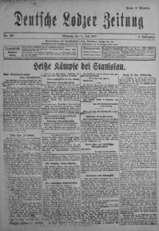 Deutsche Lodzer Zeitung 11 lipiec 1917 nr 188
