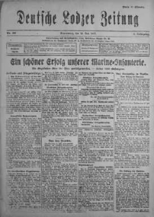 Deutsche Lodzer Zeitung 12 lipiec 1917 nr 189