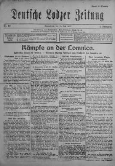 Deutsche Lodzer Zeitung 14 lipiec 1917 nr 191