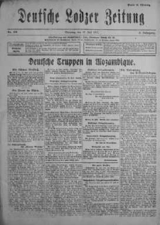Deutsche Lodzer Zeitung 17 lipiec 1917 nr 194