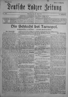 Deutsche Lodzer Zeitung 24 lipiec 1917 nr 201