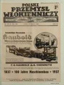 Polski Przemysł Włókienniczy 15 marzec R. 12. 1938 nr 219