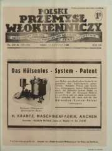 Polski Przemysł Włókienniczy 13 kwiecień R. 12. 1938 nr 220