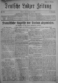 Deutsche Lodzer Zeitung 9 wrzesień 1917 nr 248