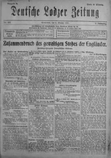 Deutsche Lodzer Zeitung 6 październik 1917 nr 275