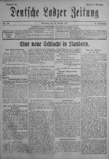 Deutsche Lodzer Zeitung 10 październik 1917 nr 279