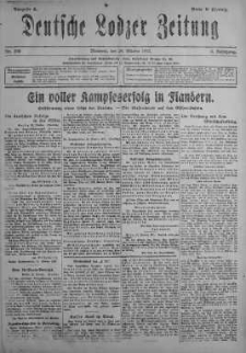 Deutsche Lodzer Zeitung 24 październik 1917 nr 293