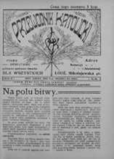 Przewodnik Katolicki : tygodnik łódzki : pismo oświatowe, polityczno-społeczno-literackie dla wszystkich 26 wrzesień R. 2. 1914 nr 39