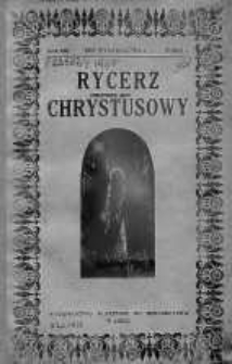 Rycerz Chrystusowy R. 1. 1937