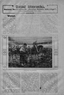 Dział literacki. Dodatek ilustrowany do "Nowego Kuriera Łódzkiego" 2 październik 1915 nr 270